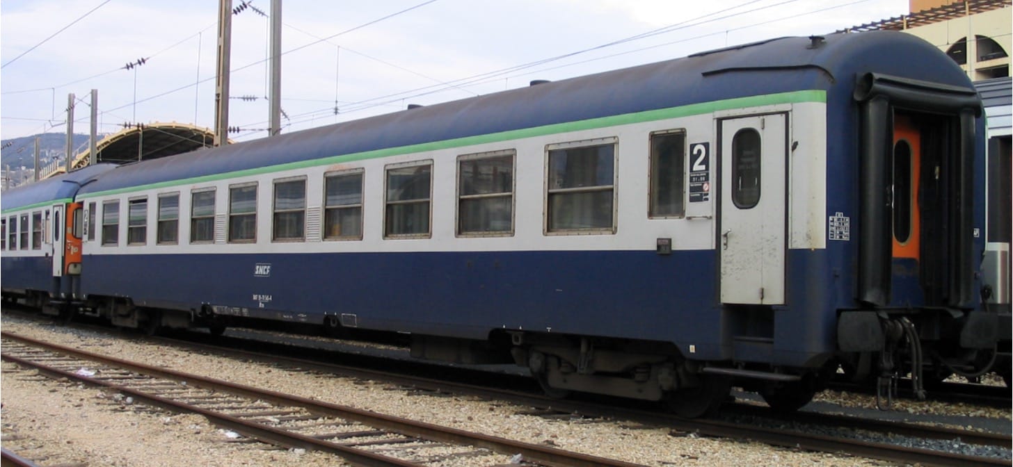 BC9 type couchette car
