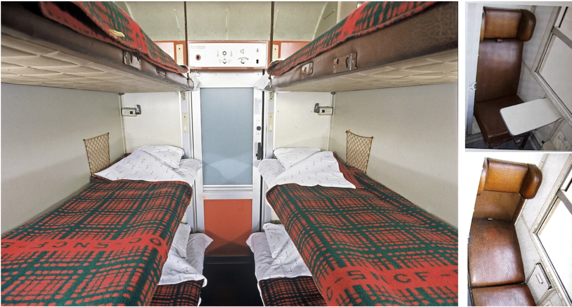 Interior of BC9 Couchettes