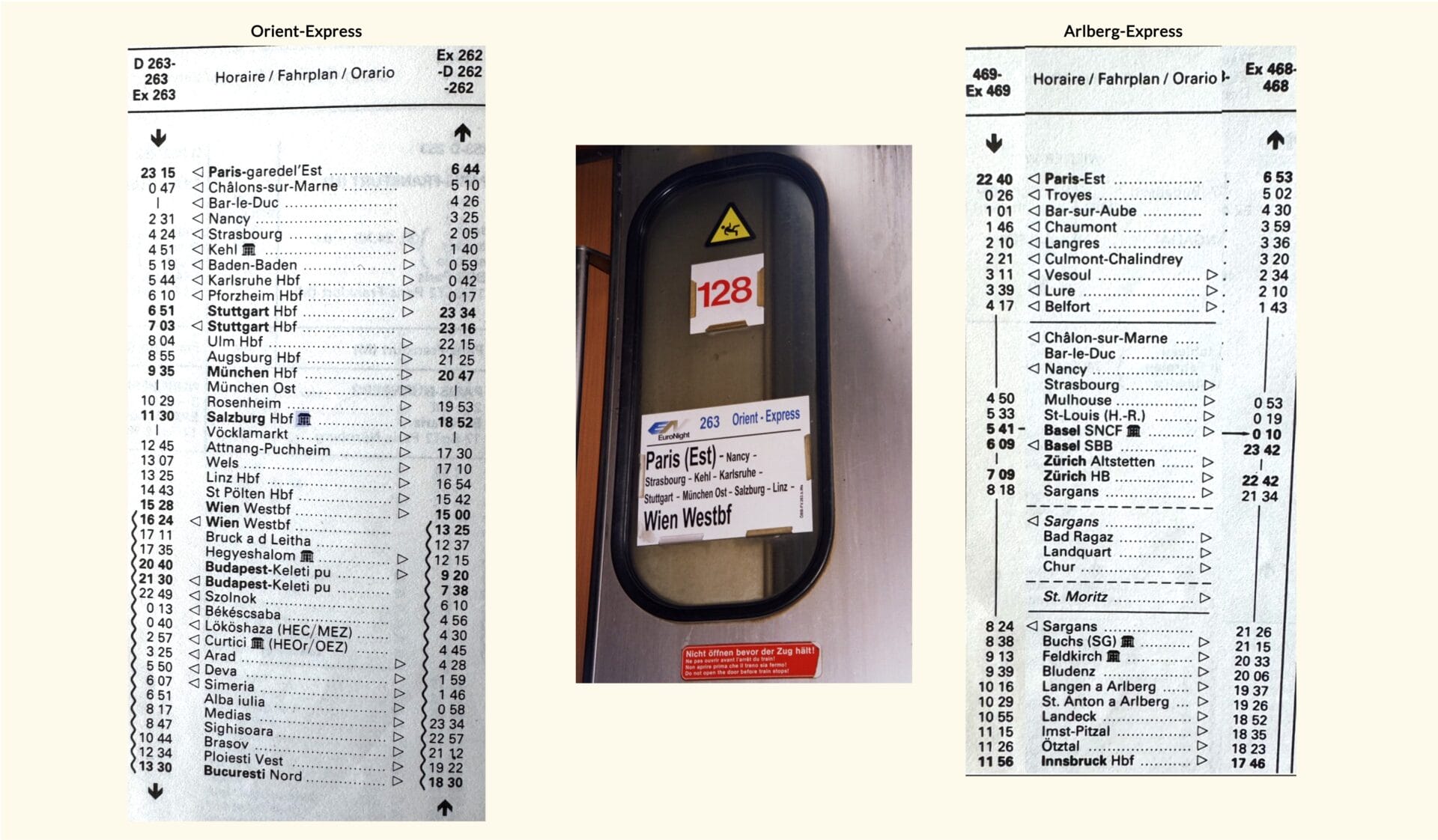 Austria Trains Winter 82 83